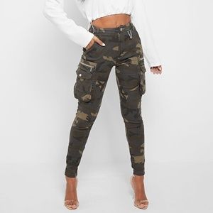 Manière De Voir Camo Cargo Pants UK8 US4